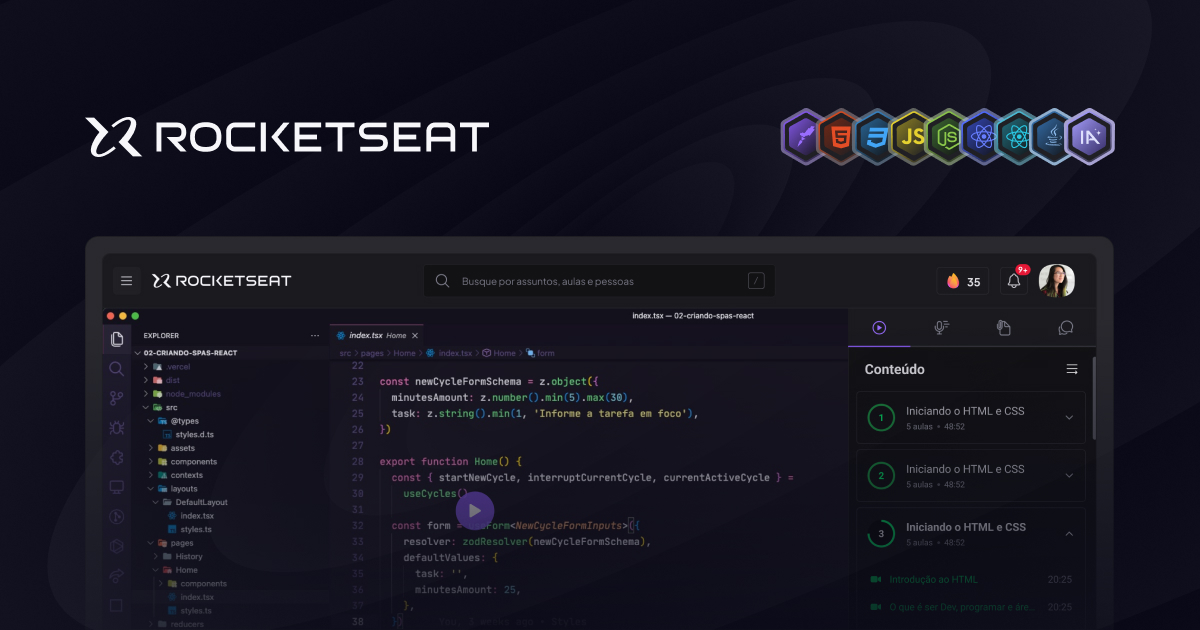 Rocketseat | Assinatura única pra evoluir em programação